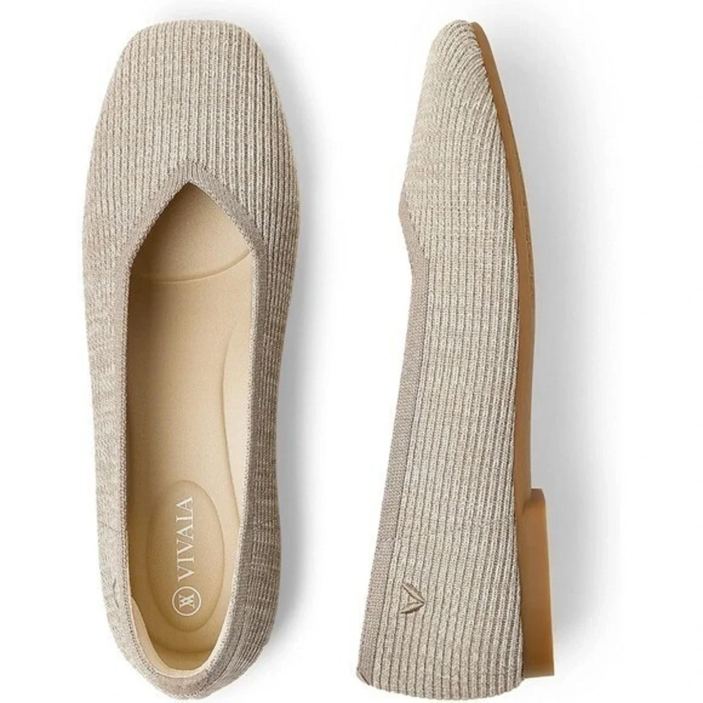 VIVAIA Casual Flats Slip on Ballet Flats Shoes Comfortable EU/40 US/9‎